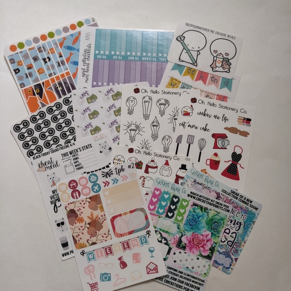 Other - Lot of BN Planner Stickers | Erin Condren Stickers